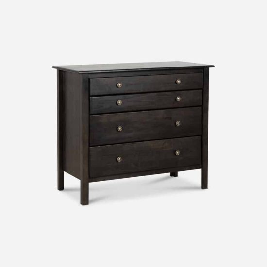 COMODA BERLIN 4 CAJONES GRIS MARENGO