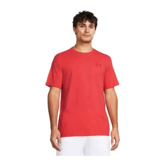 Polera Hombre Rojo Sportstyle LC Under Armour