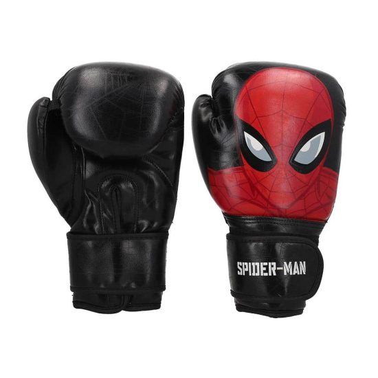 GUANTES BOXEO SPIDERMAN NEGRO/ROJO OLYMPHUS