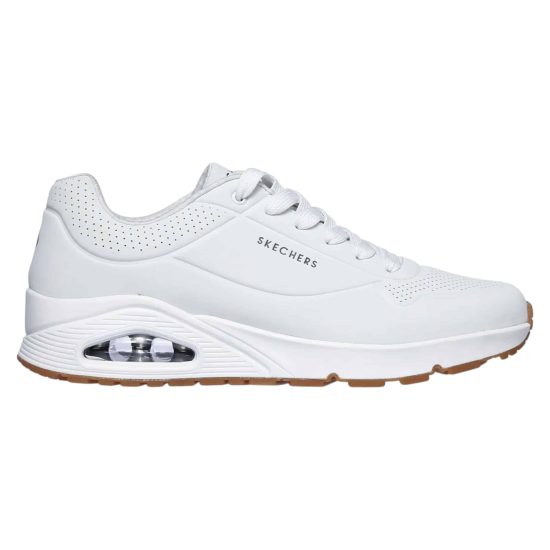 Zapatilla Hombre Uno-Stand On Air Skechers 52458/WHT