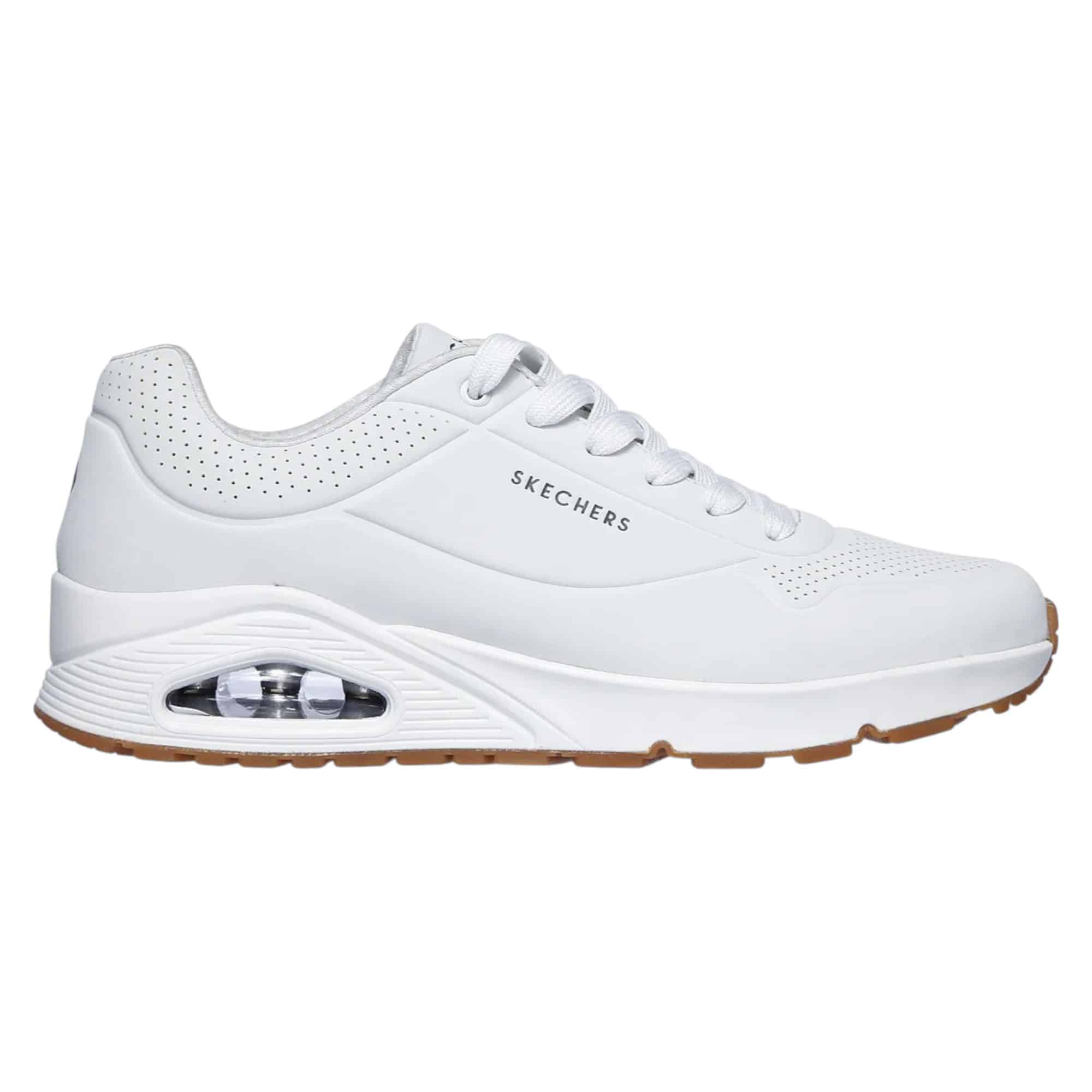 Zapatilla Hombre Uno-Stand On Air Skechers 52458/WHT