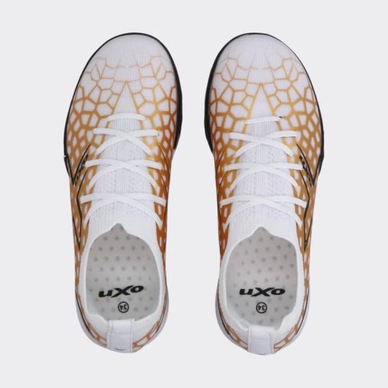 ZAPATILLA BABY FUTBOL SOCIETY PU BL-DOR JUNIOR OXN - Imagen 4