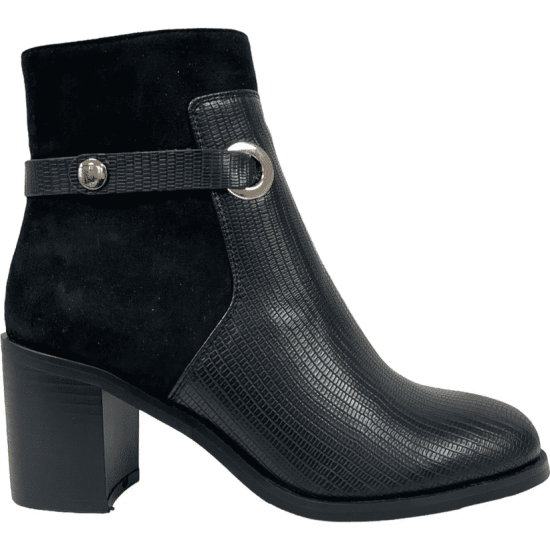 BOTIN MARBELLA IS564 23401620720 NEGRO DETOGNI - Imagen 2