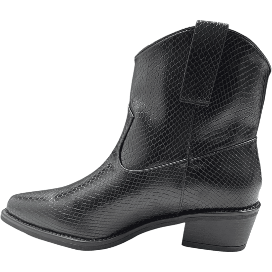 BOTIN MUJER TEXAS NEGRO DETOGNI - Imagen 3