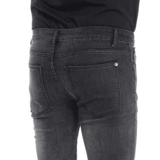 JEANS HOMBRE SKINNY BLACK TIRO MEDIO ELLUS - Imagen 4