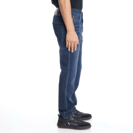 JEANS HOMBRE SLIM TIRO MEDIO DARK ELLUS - Imagen 3