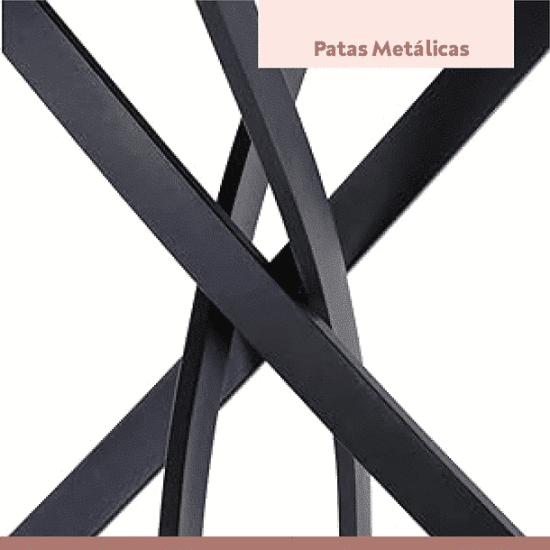 MESA COMEDOR REDONDO MADERA ENREJADA KLIK - Imagen 6