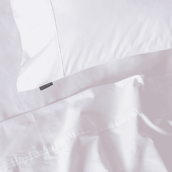JUEGO DE SABANAS LISO SOHOME 180 H 2 PL BLANCO FABRICS - Imagen 2