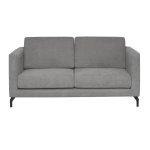 SOFA VIENA 160 PATAS METAL TELA GRIS OSCURO INNOVA
