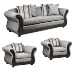 LIVING PALERMO 3.1.1 TELA GRIS YF INNOVA