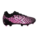 ZAPATO FUTBOL CAMPO PU NEGRO FUCSIA JUNIOR OXN