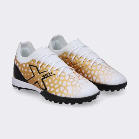 ZAPATILLA BABY FUTBOL SOCIETY PU BL-DOR JUNIOR OXN