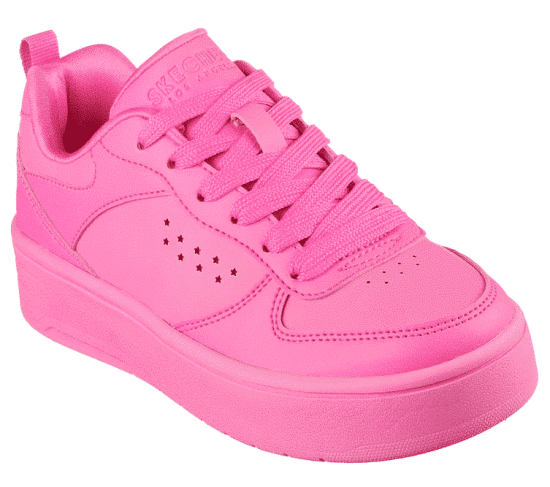 ZAPATILLA KIDS COURT HIGH-COLOR ZONE SKECHERS
