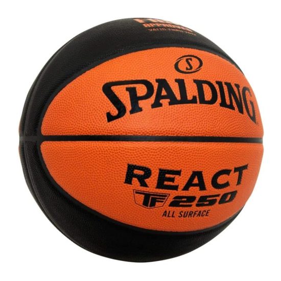 BALON BASQUETBOL REACT FIBA TF-250 BI SPALDING N°6 - Imagen 2