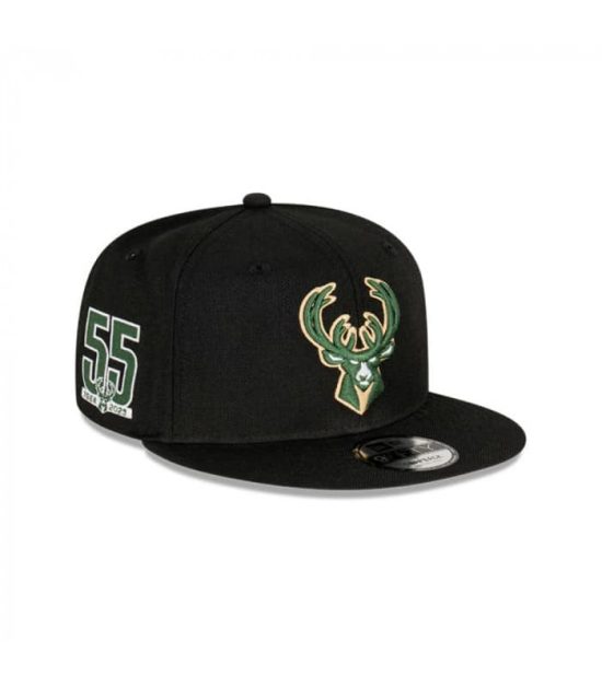 Gorro Milwaukee Bucks NBA 59Fifty Black - Imagen 4