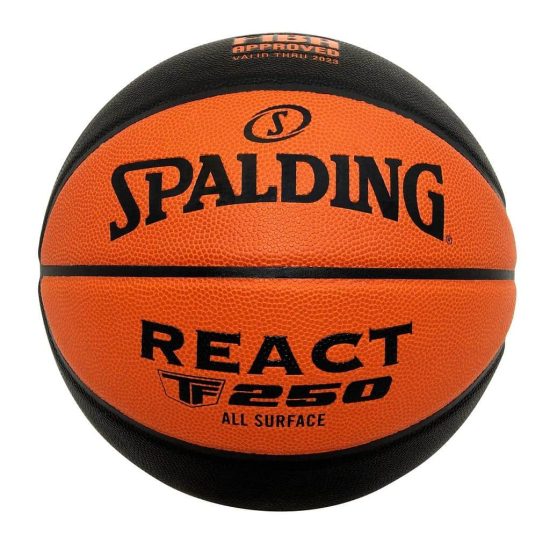 BALON BASQUETBOL REACT FIBA TF-250 BI SPALDING N°6