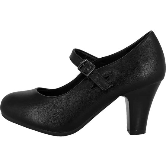 Zapato de Cueca Mujer Negro Alquimia - Imagen 2