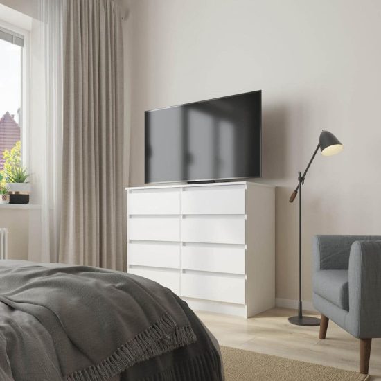 Comoda 8 Cajones Austria Blanca CIC - Imagen 2