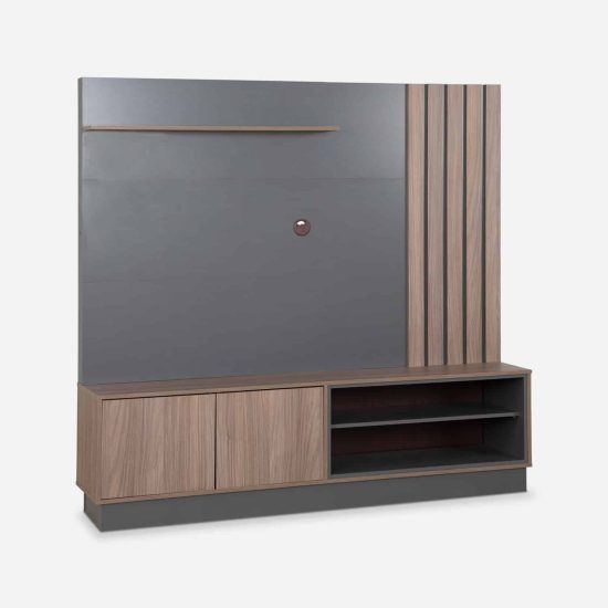 HOME TV KAHLO GRIS-NOGAL AFRICANO CIC - Imagen 2