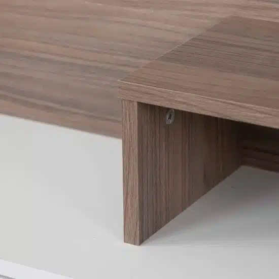 HOME TV MAGRITTE BLANCO-NOGAL AFRICANO CIC - Imagen 7