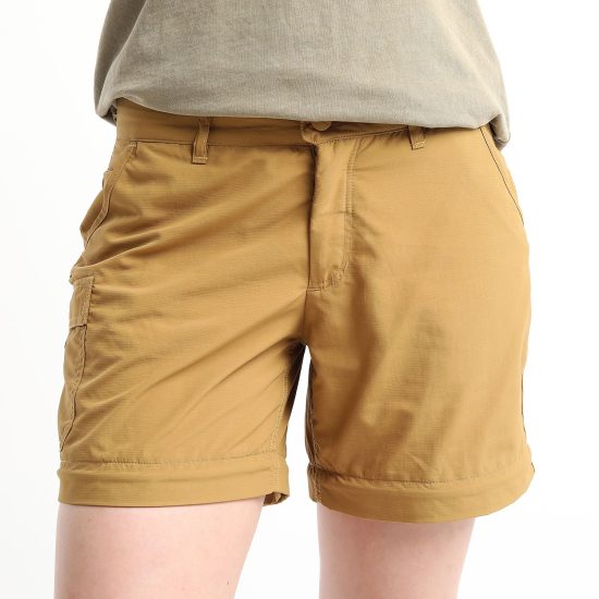 PANTALON MUJER DESMONTABLE KANNU AMARILLO - Imagen 4