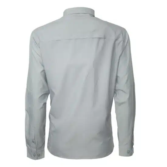 CAMISA MANGA LARGA HOMBRE GRIS KANNU - Imagen 4