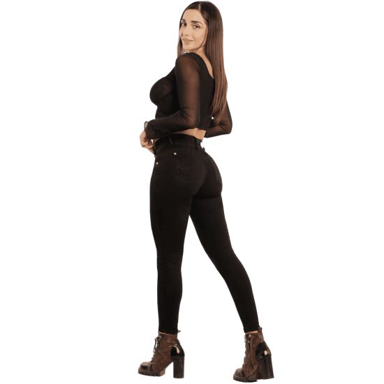 JEANS MARILYN BLACK SKINNY DIVINE - Imagen 2