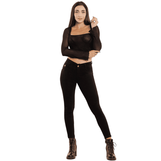 JEANS MARILYN BLACK SKINNY DIVINE