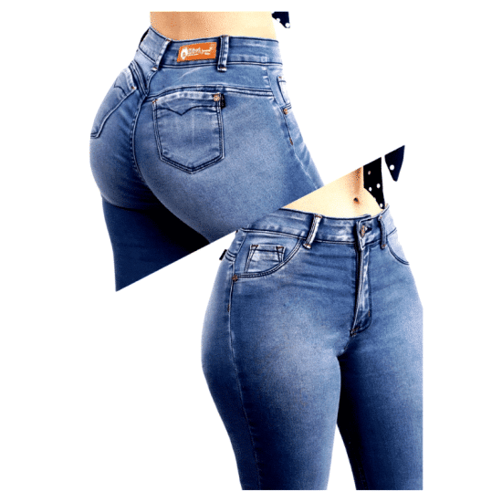 JEANS MUJER SKINNY ALTO DIVINE - Imagen 3