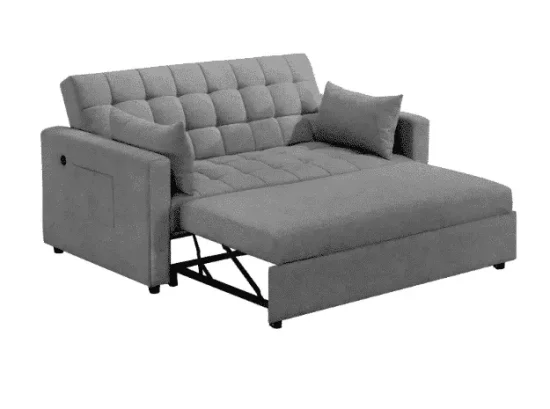 SOFA CAMA LORENZO QUEEN CELTA GRIS - Imagen 2