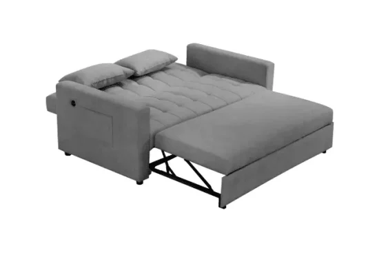 SOFA CAMA LORENZO QUEEN CELTA GRIS - Imagen 3