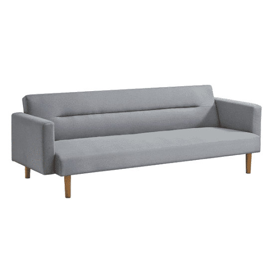 FUTON SOFA CAMA 3 C SARA LINO GRIS KLIK - Imagen 2