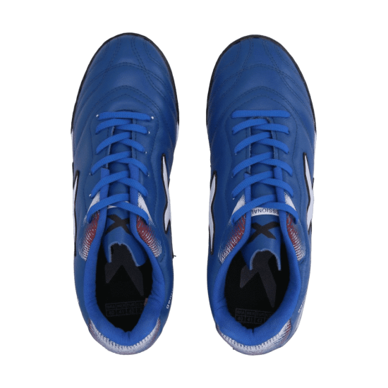 ZAPATILLA BABY FUTBOL SOCIETY FORTUNA SC AZ-BL-RJ-NG CUERO OXN - Imagen 2