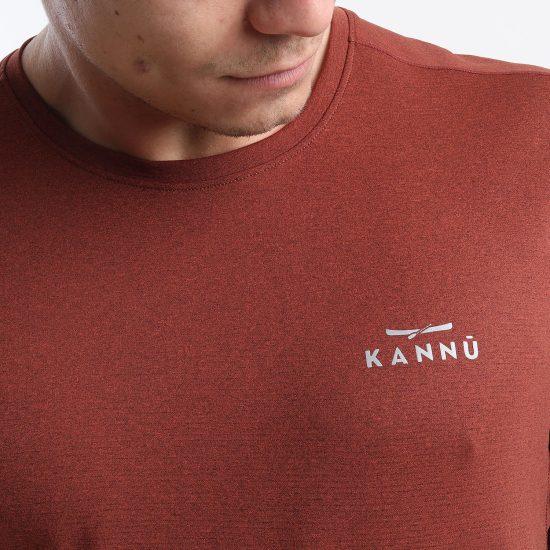 POLERA HOMBRE MC SPORT TERRACOTA KANNU - Imagen 3