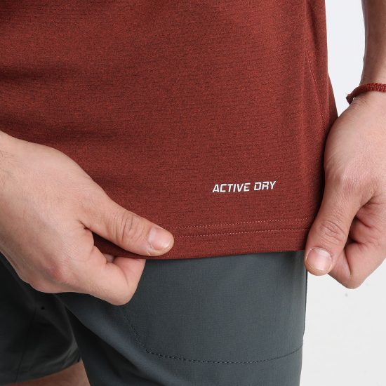 POLERA HOMBRE MC SPORT TERRACOTA KANNU - Imagen 4