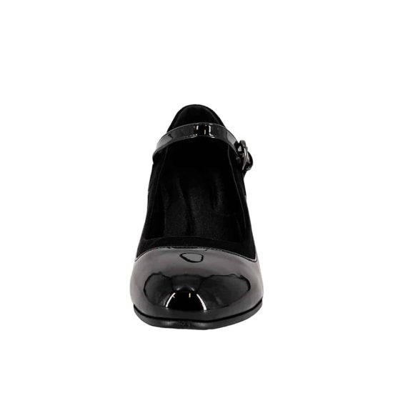 ZAPATO CUECA MUJER 3368 (35/40) CHAROL ALQUIMIA - Imagen 3