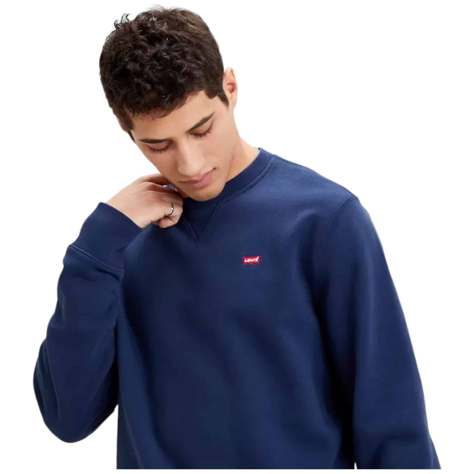 POLERON HOMBRE CREW BATWING DRESS BLUES LEVIS - Imagen 3