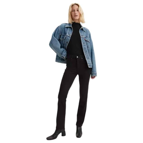 JEANS MUJER 724 HIGH RISE SLIM STRAIGHT LEVIS - Imagen 4
