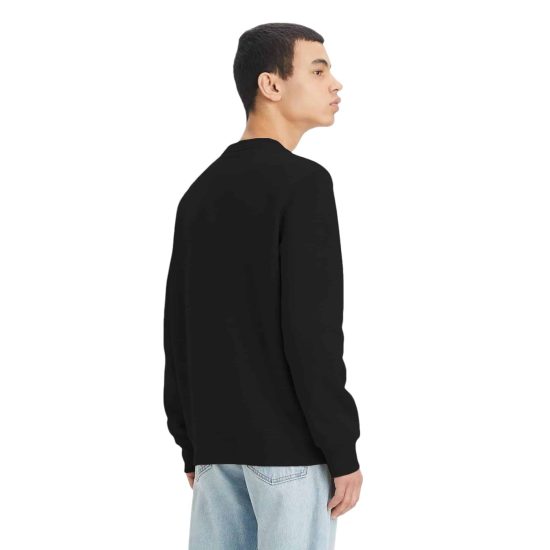 POLERON HOMBRE CREW BATWING MINERAL BLACK LEVIS - Imagen 3