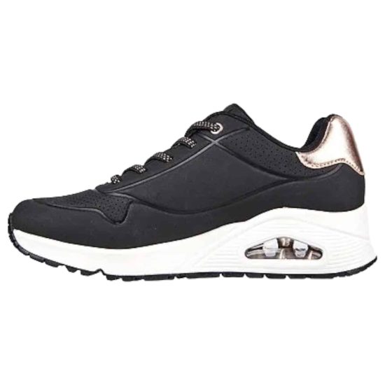 ZAPATILLA MUJER SHIMMER AWAY SKECHERS 155196/BLK - Imagen 2