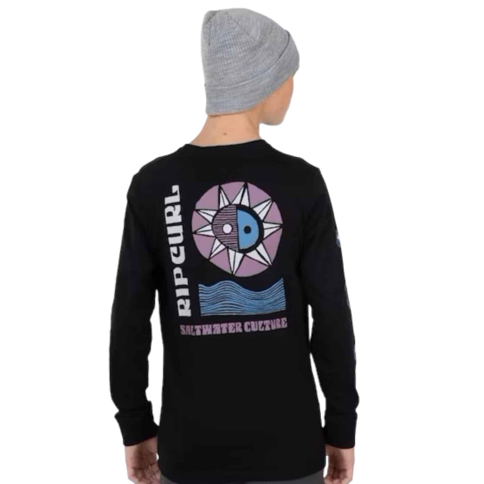 POLERA NIÑO RIPCURL SWC SUNBEAMS LS TEE YOUNG - Imagen 2