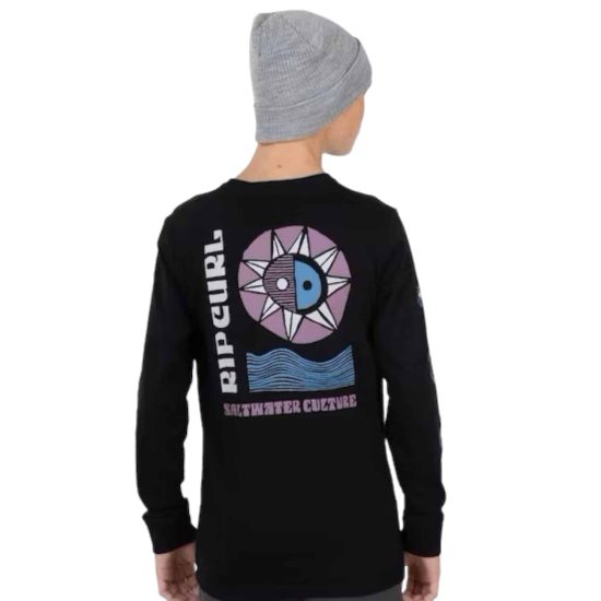 POLERA NIÑO RIPCURL SWC SUNBEAMS LS TEE YOUNG - Imagen 2