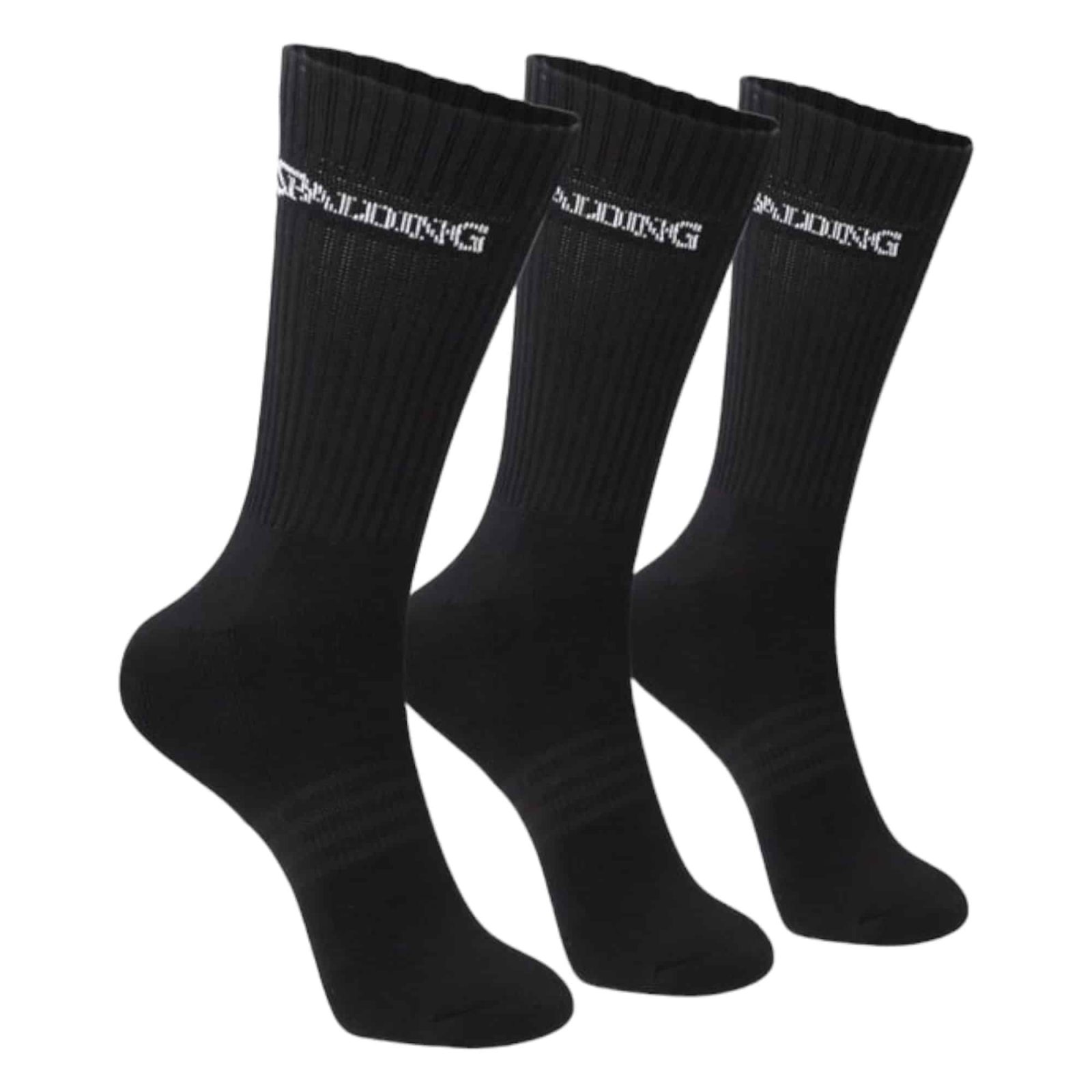 TRIPACK CALCETINES LARGOS SPALDING 40-45 NEGRO - Imagen 3