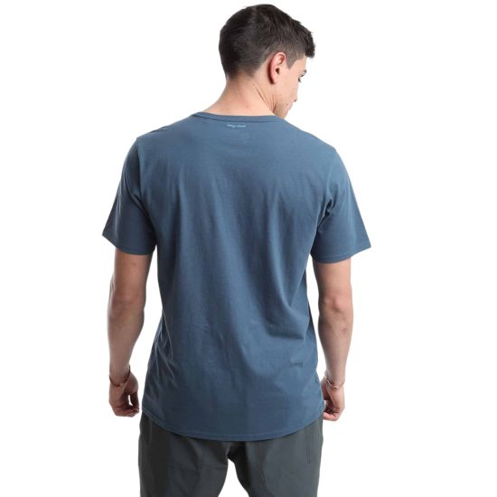 POLERA HOMBRE MC JERSEY LIFESTYLE AZUL KANNU - Imagen 2