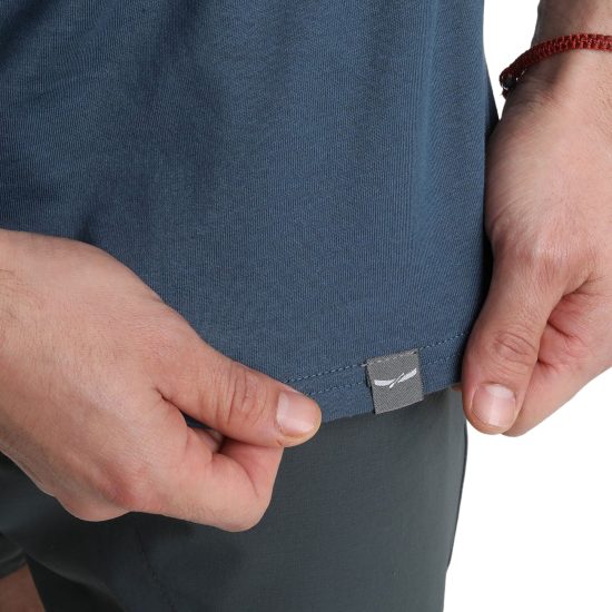 POLERA HOMBRE MC JERSEY LIFESTYLE AZUL KANNU - Imagen 4