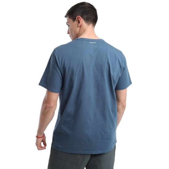 POLERA HOMBRE MC MINI LOGO AZUL MARINO KANNU - Imagen 2