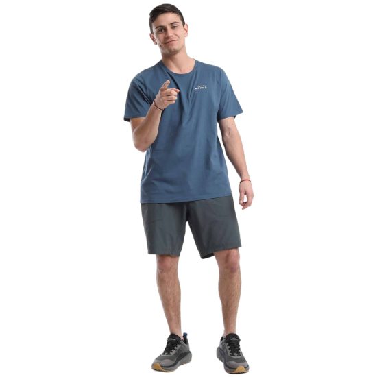 POLERA HOMBRE MC MINI LOGO AZUL MARINO KANNU - Imagen 5