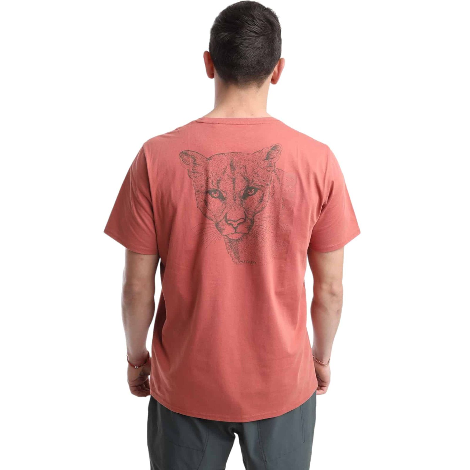 POLERA HOMBRE MC JERSEY LIFESTYLE TERRACOTA KANNU - Imagen 2