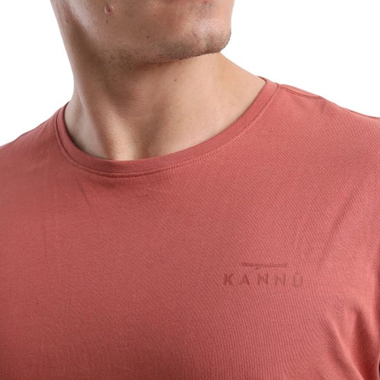 POLERA HOMBRE MC JERSEY LIFESTYLE TERRACOTA KANNU - Imagen 4