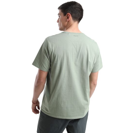 POLERA HOMBRE MC MINI LOGO VERDE CLARO KANNU - Imagen 2